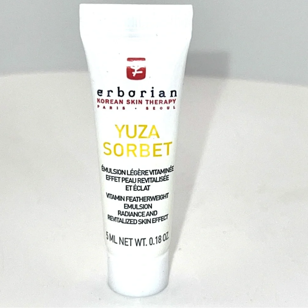 🦋$4 ~ Erborian ~ Yuza Sorbet ~ Vitamin Featherweight Emulsion ~ Korean Skin